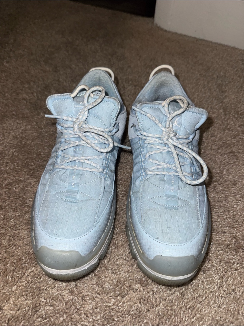 Light Blue Jordans Sneakers - Brand Unknown